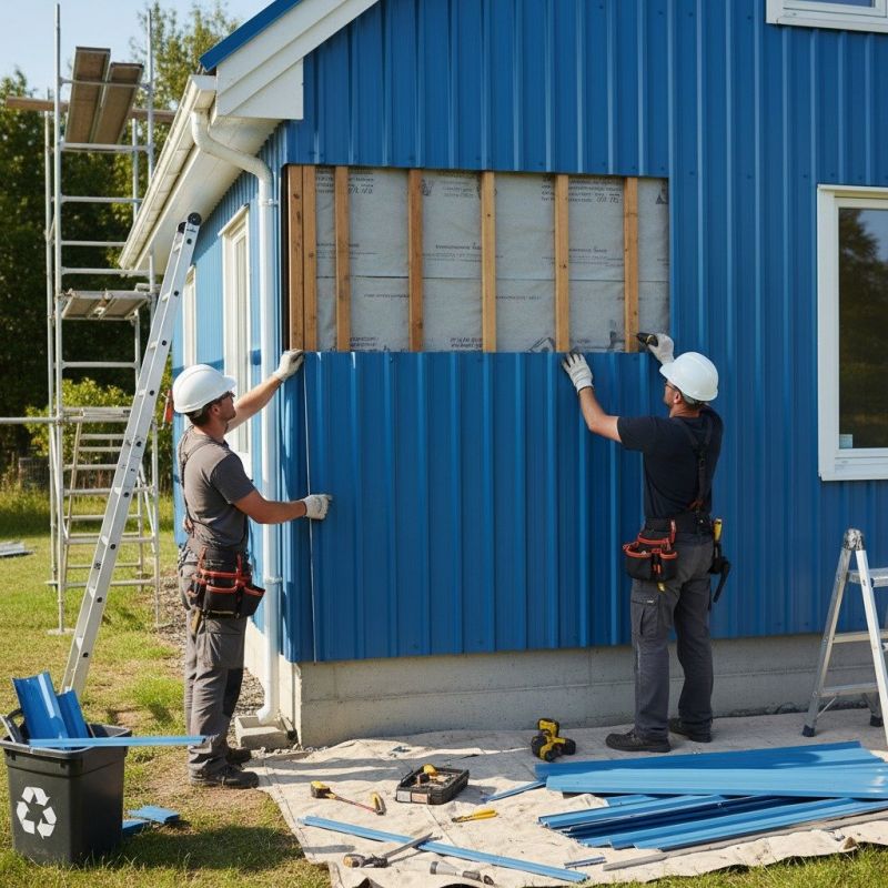 Local Metal Siding Repair pros at work